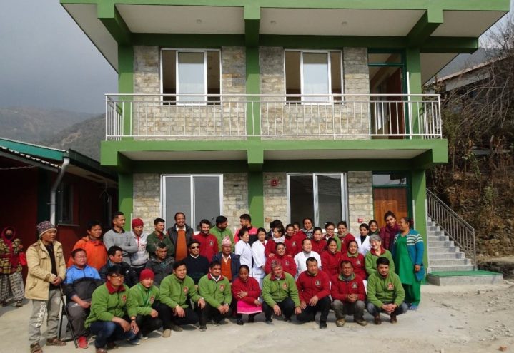 Nytt administrasjonsbygg i Okhaldhunga