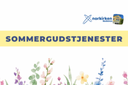 Sommergudstjenester Sommergudstjenester