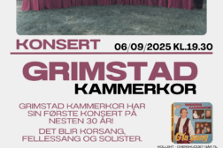 Konsert med Grimstad kammerkor Konsert med Grimstad kammerkor