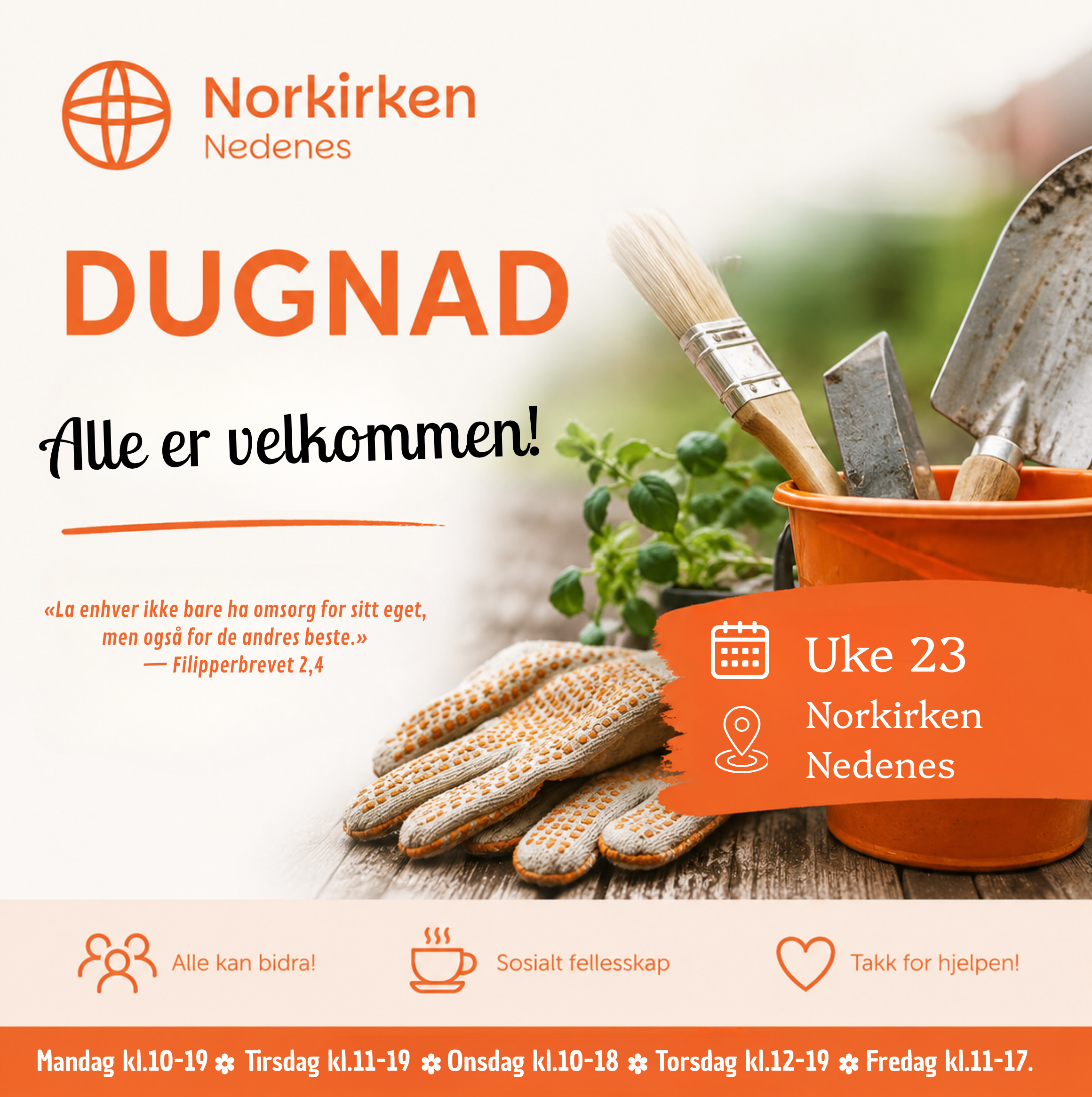 Dugnad uke 23