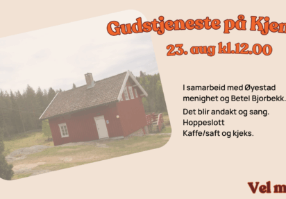 Gudstjeneste på Kjenna kl.12